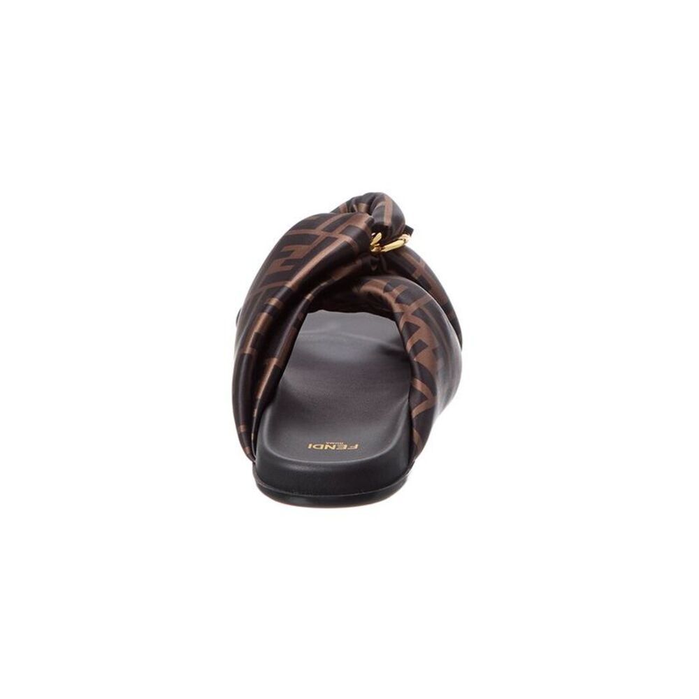 Fendi Feel Ff Satin Sandal - Picture 3 of 5
